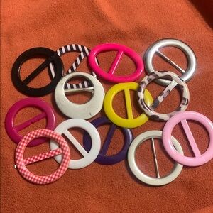 T shirt Sliders set of 13 different colors